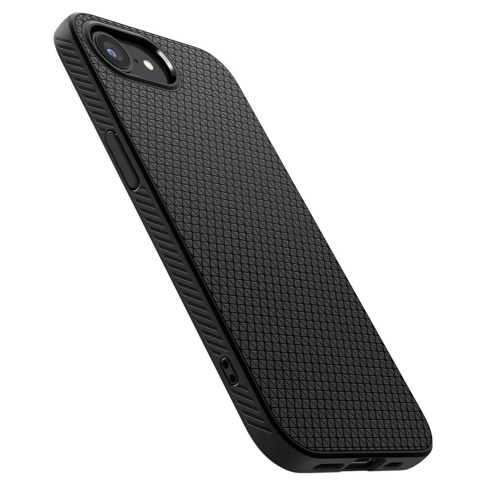 Etui Spigen Liquid Air na iPhone 16e / 17e - czarny mat – zdjęcie 12