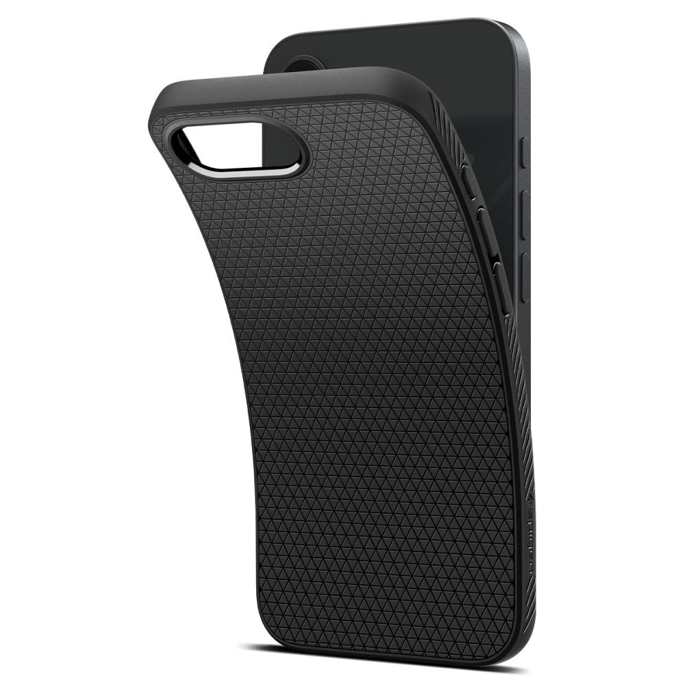 Etui Spigen Liquid Air na iPhone 16e / 17e - czarny mat – zdjęcie 14