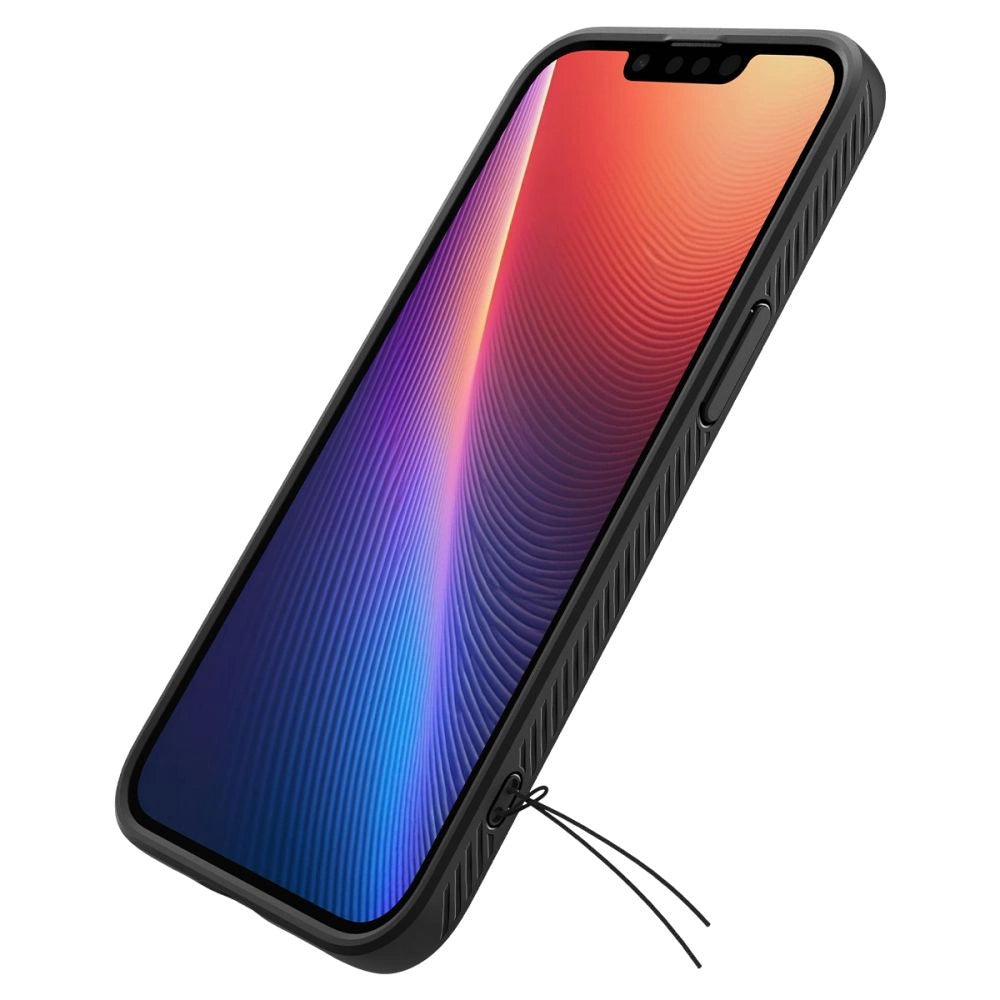 Etui Spigen Liquid Air na iPhone 16e / 17e - czarny mat – zdjęcie 7