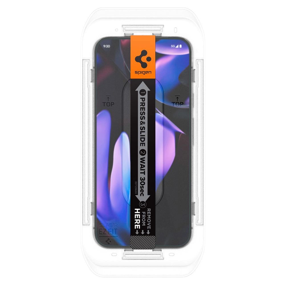 Szkło prywatyzujące Spigen Glas.TR "Ez Fit" na Google Pixel 9 / 9 Pro – zdjęcie 5