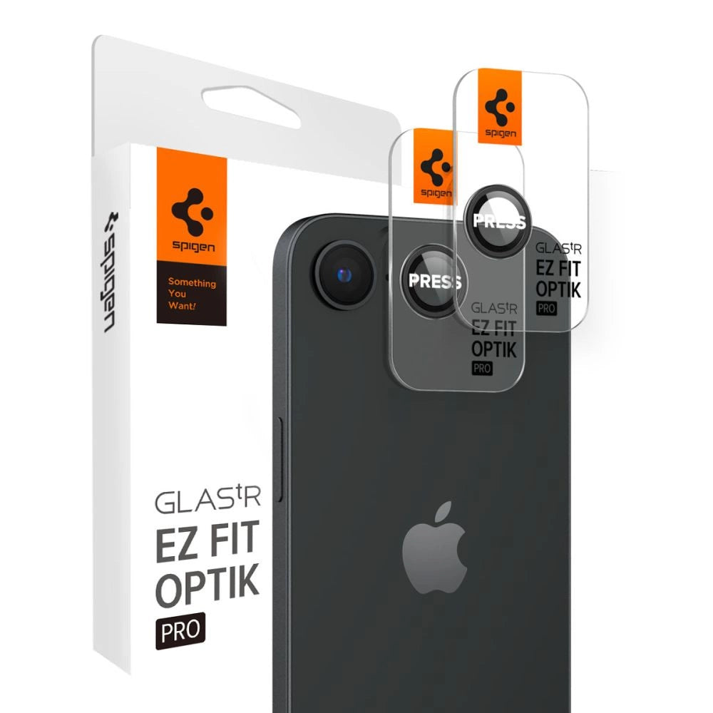 Osłona aparatu Spigen Optik Pro GLAS.TR "Ez na iPhone 16e / 17e - czarna