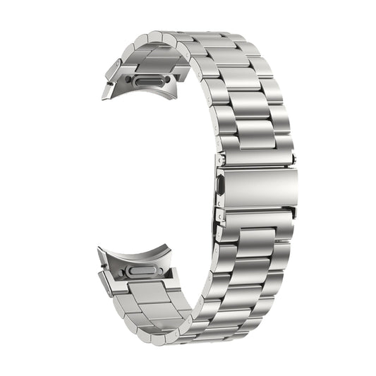 Pasek Puro METAL ze stali nierdzewnej do Samsung Galaxy Watch 4 - srebrny