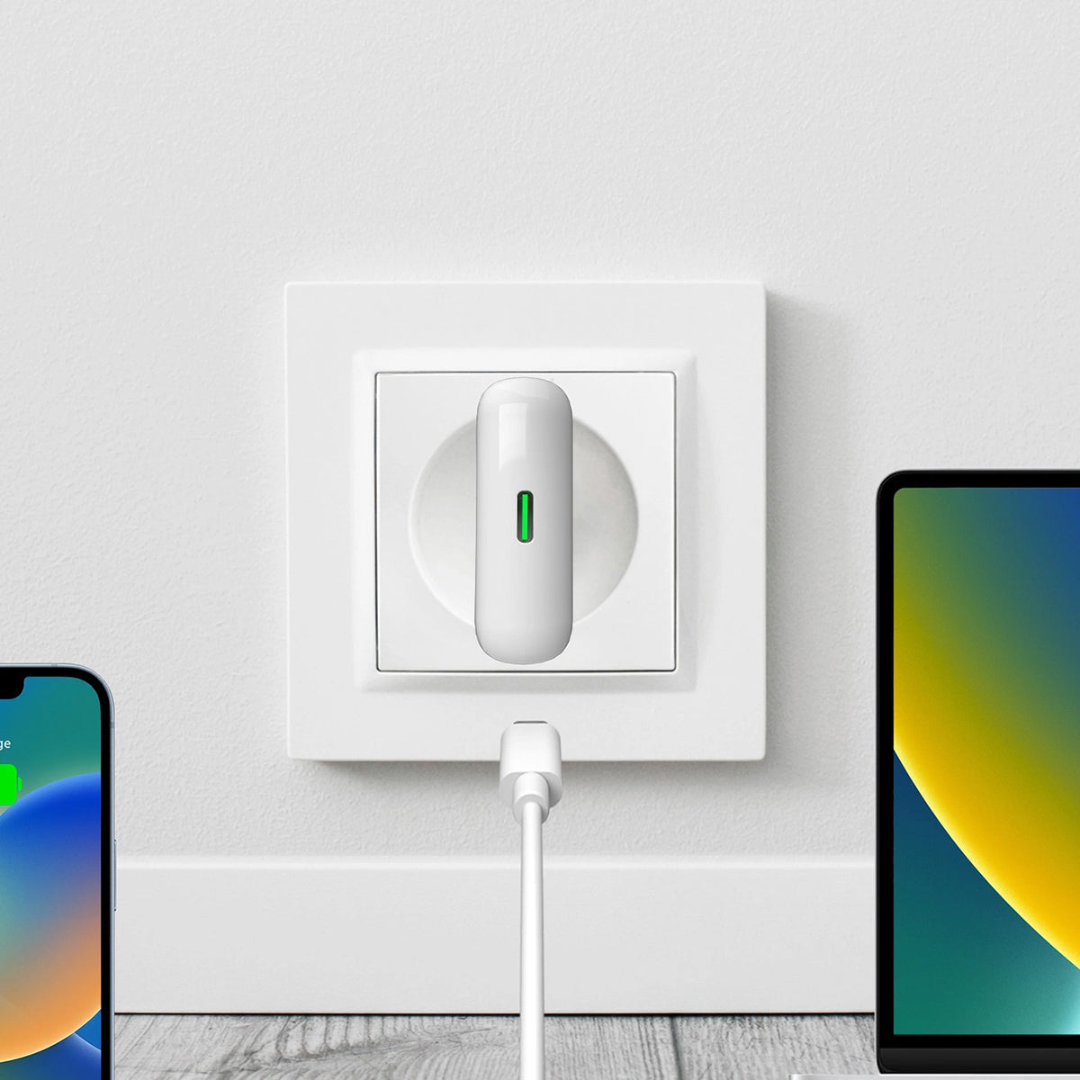 Ładowarka sieciowa GaN Puro SLIMPRO 30W USB-C - biała – zdjęcie 4