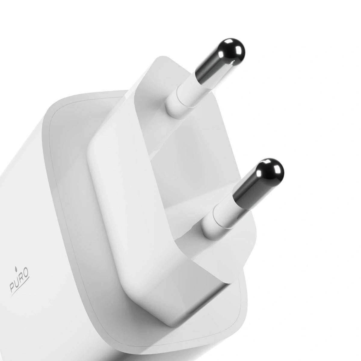 Ładowarka sieciowa Puro PROLITE 20W USB-C - biała