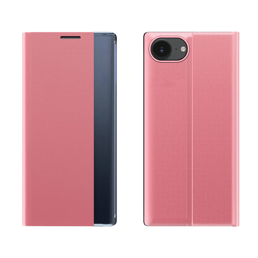 Etui New Sleep Case pokrowiec z klapką i na iPhone 16e / 17e - różowe