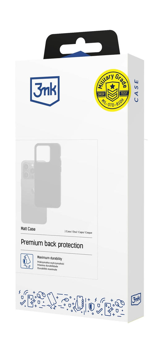 Etui 3mk Matt Case na Realme 14x - czarne