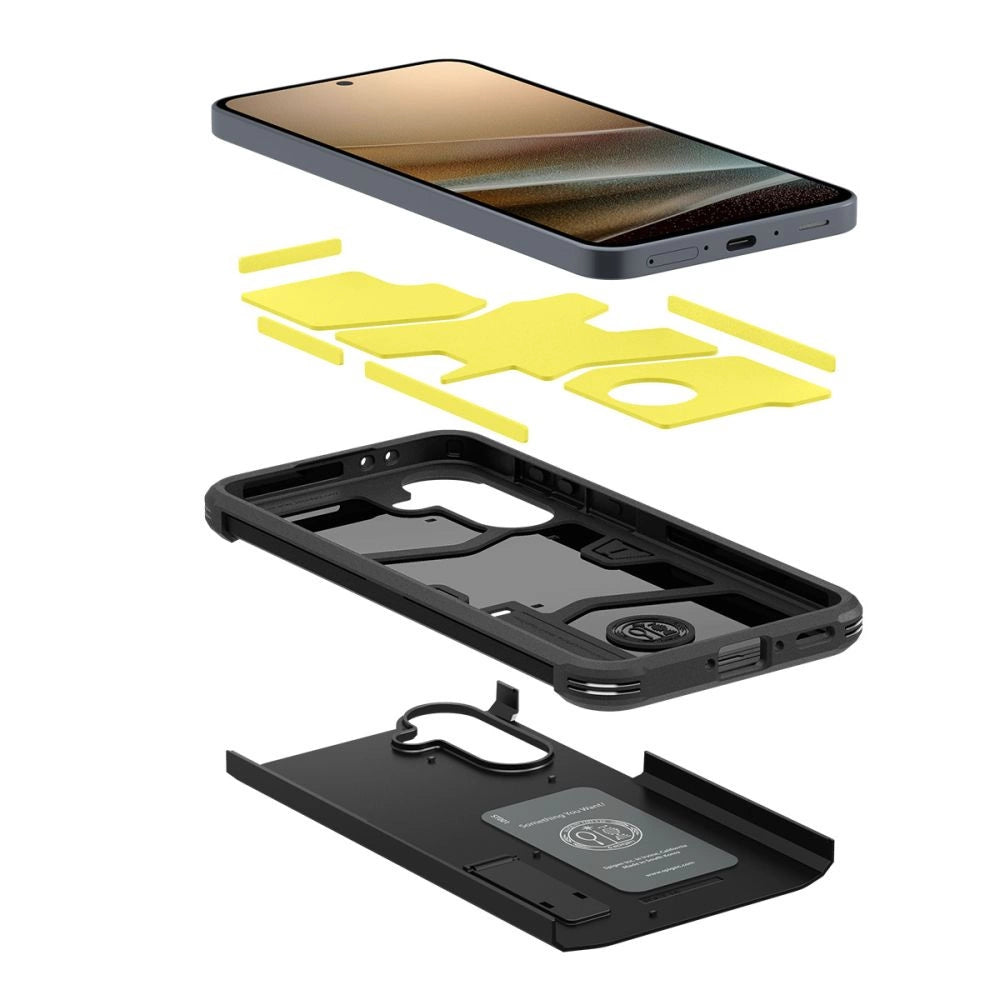 Etui Spigen Tough Armor na Samsung Galaxy A36 5G - czarne – zdjęcie 6