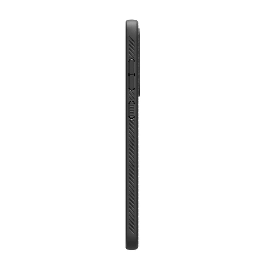 Etui Spigen Liquid Air na Samsung Galaxy A36 5G - czarny mat – zdjęcie 5