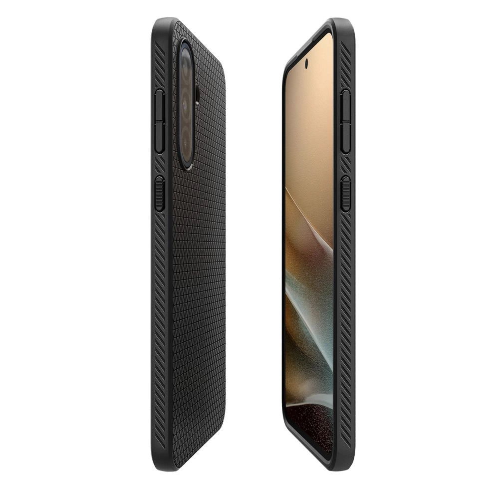 Etui Spigen Liquid Air na Samsung Galaxy A36 5G - czarny mat – zdjęcie 7