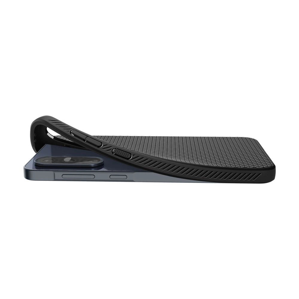 Etui Spigen Liquid Air na Samsung Galaxy A36 5G - czarny mat – zdjęcie 9