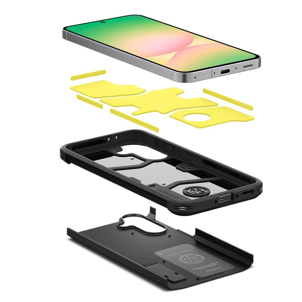Etui Spigen Tough Armor na Samsung Galaxy A56 5G - czarne – zdjęcie 6