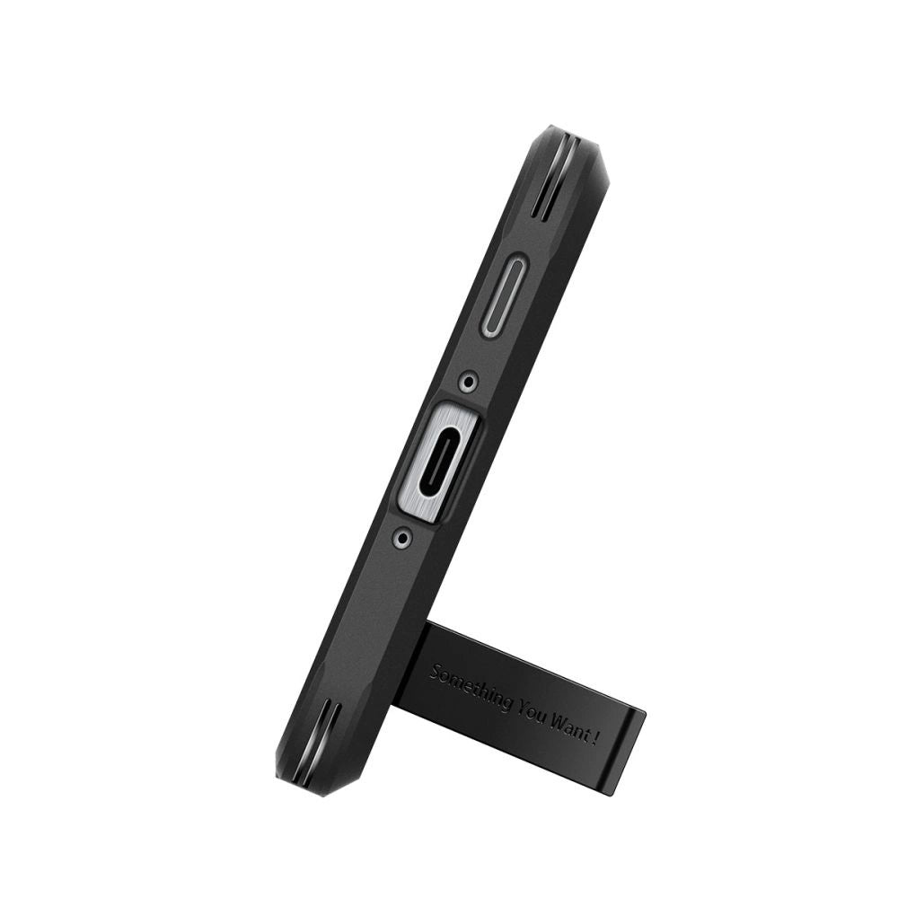 Etui Spigen Tough Armor na Samsung Galaxy A56 5G - czarne – zdjęcie 7