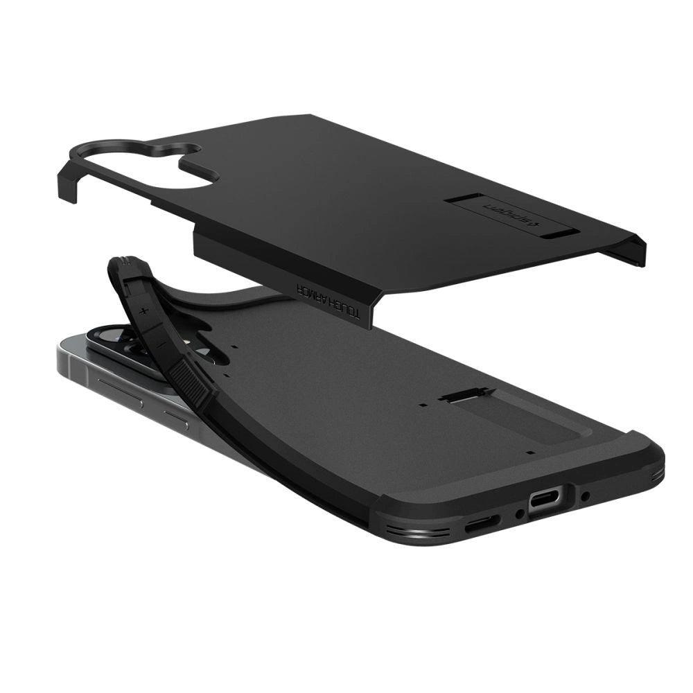 Etui Spigen Tough Armor na Samsung Galaxy A56 5G - czarne – zdjęcie 9