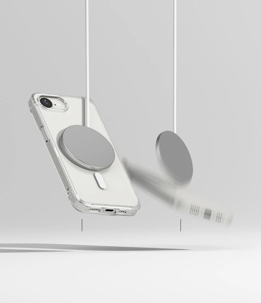 Etui Ringke Fusion Magsafe na iPhone 16 - przezroczyste – zdjęcie 4