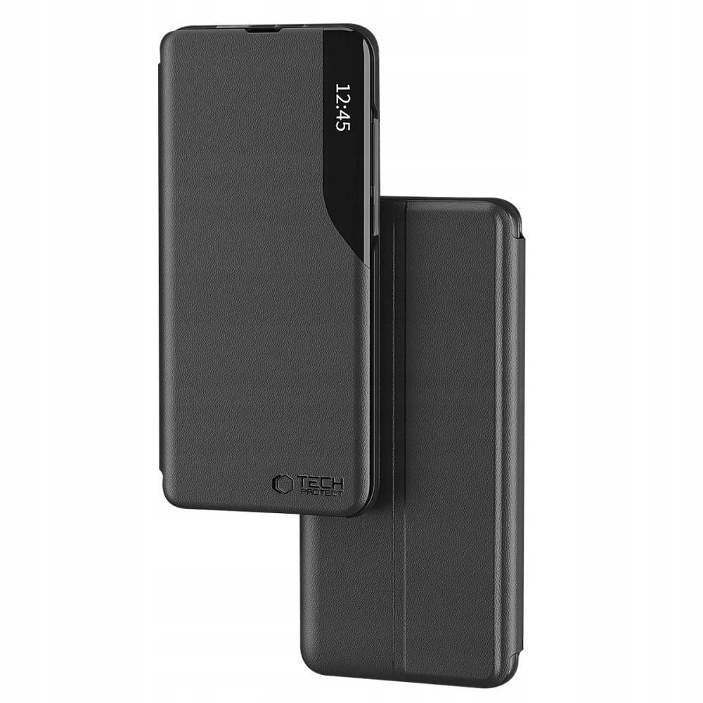 Etui Tech-Protect Smart View na Xiaomi Redmi 12 - czarne – zdjęcie 2