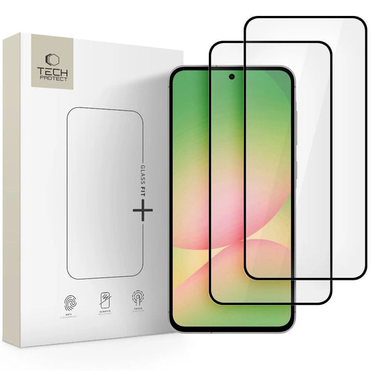 Szkło hartowane Tech-Protect Glass na Samsung Galaxy A36 / A56 5G - czarne