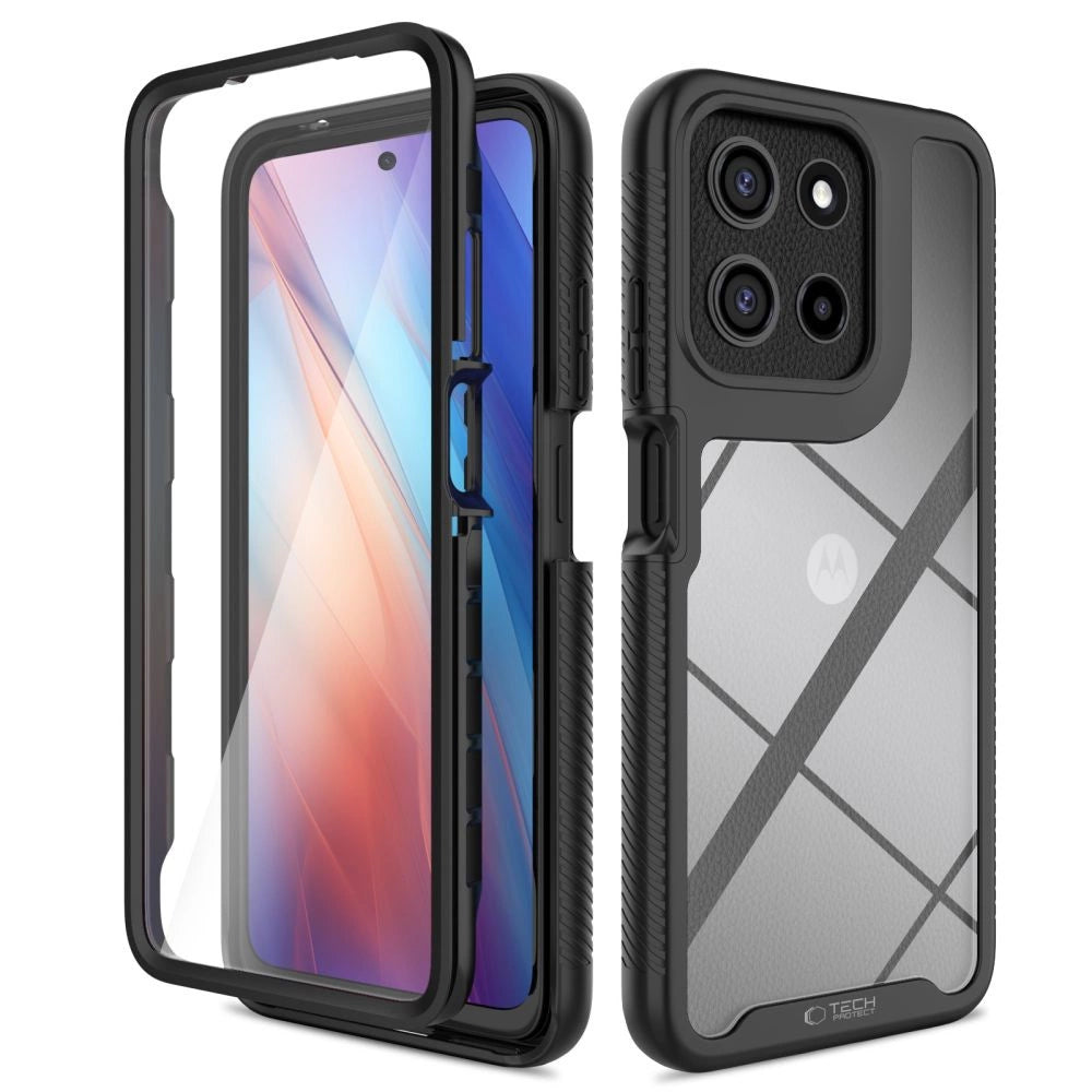 Etui Tech-Protect na Motorola Moto G15 / G15 Power / G05 / E15 - czarne