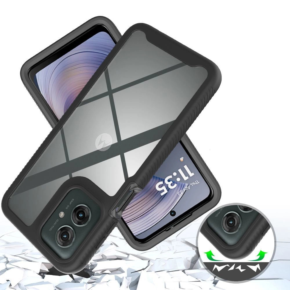 Etui Tech-Protect na Motorola Moto G15 / G15 Power / G05 / E15 - czarne – zdjęcie 4