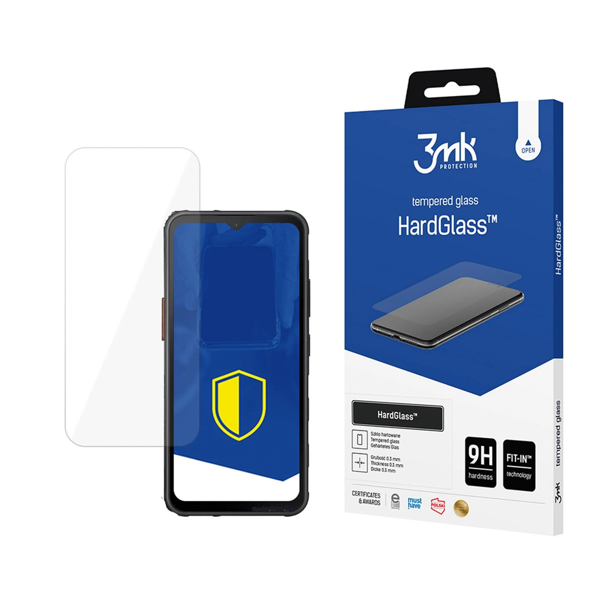 Szkło hartowane 3mk HardGlass na Samsung Galaxy XCover 8