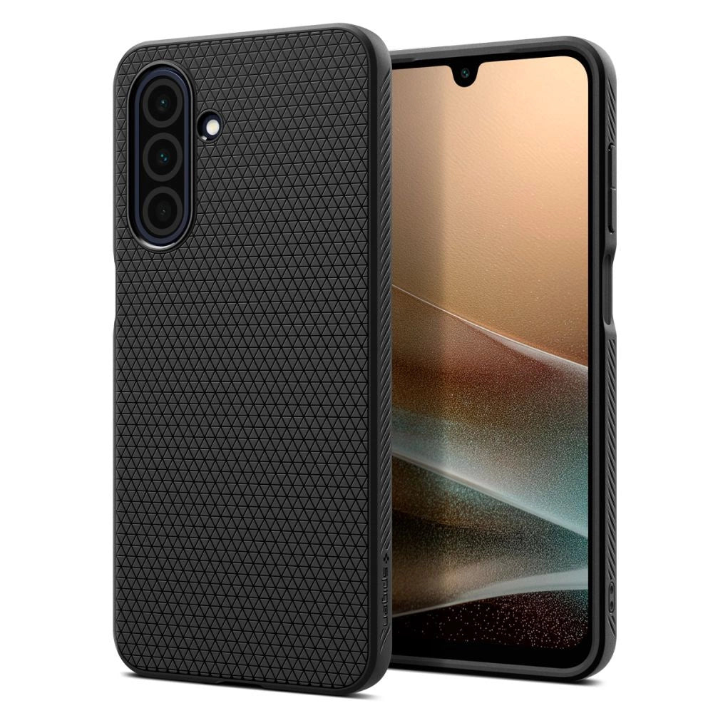 Etui Spigen Liquid Air na Samsung Galaxy A26 5G - czarny mat