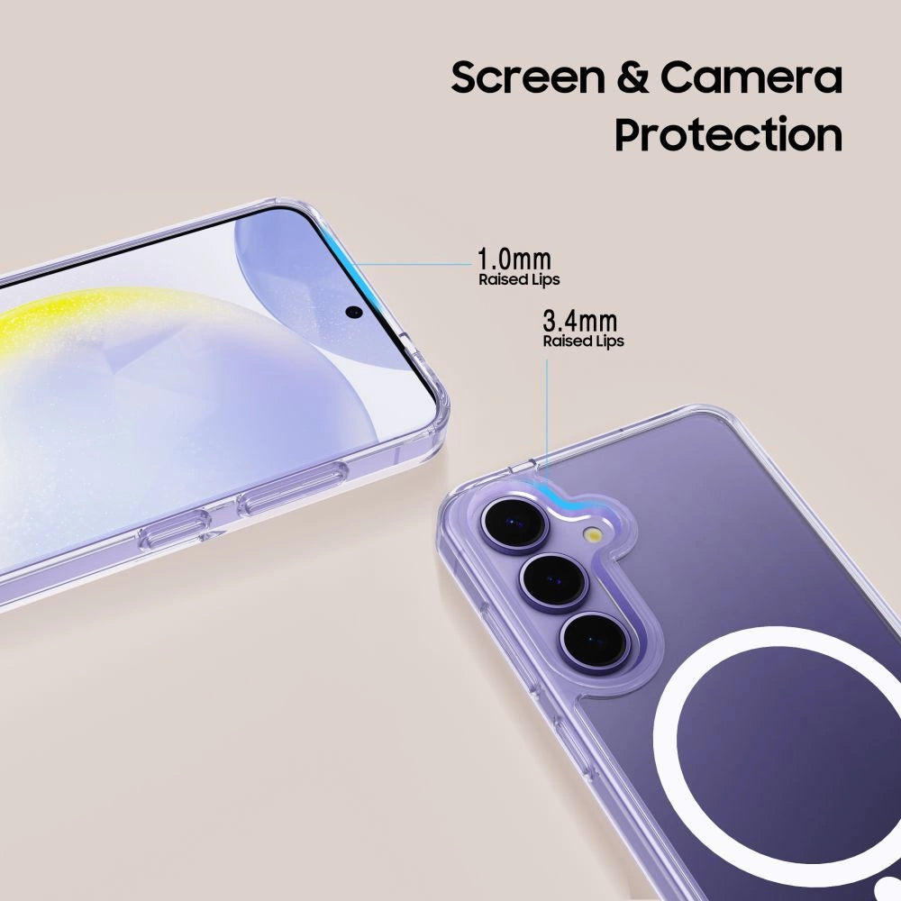 Etui Tech-Protect FlexAir Hybrid na Samsung Galaxy A56 5G - przezroczyste – zdjęcie 4