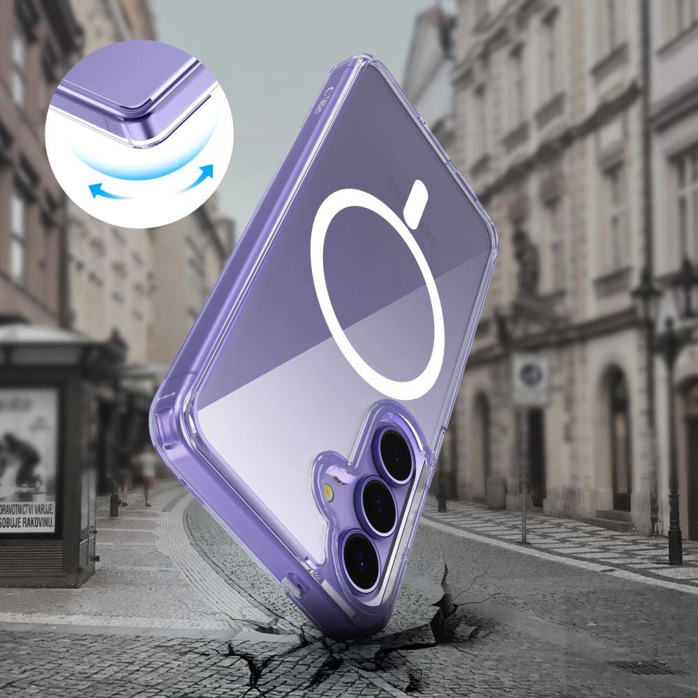 Etui Tech-Protect FlexAir Hybrid na Samsung Galaxy A56 5G - przezroczyste – zdjęcie 5