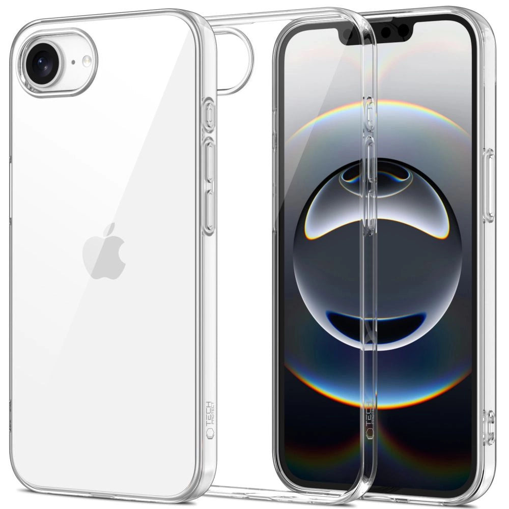 Etui Tech-Protect FlexAir na iPhone 16e / 17e - przezroczyste