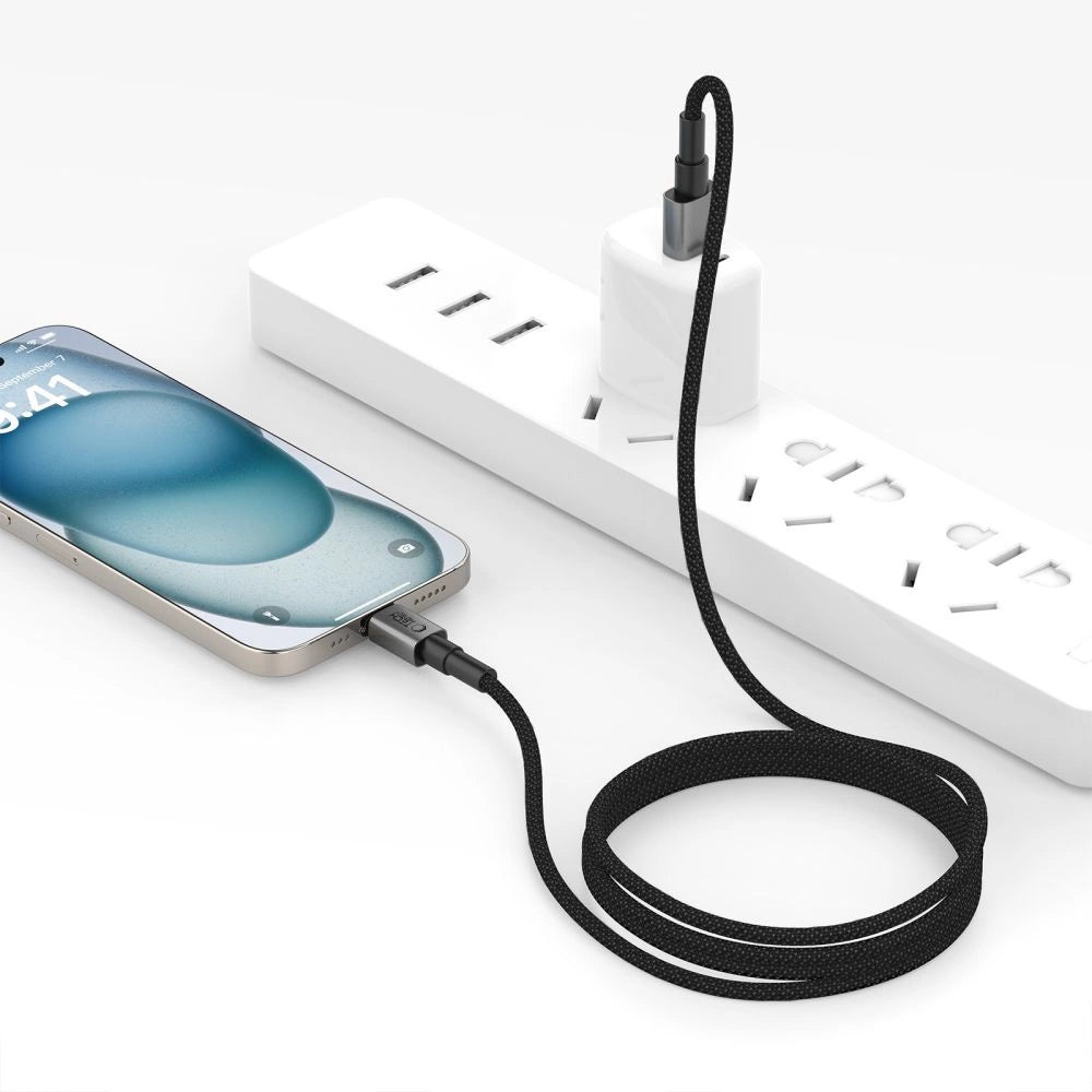 Kabel Tech-Protect Ultraboost DNA USB-A / Lightning 12W/2.4A 25 cm - szary – zdjęcie 5