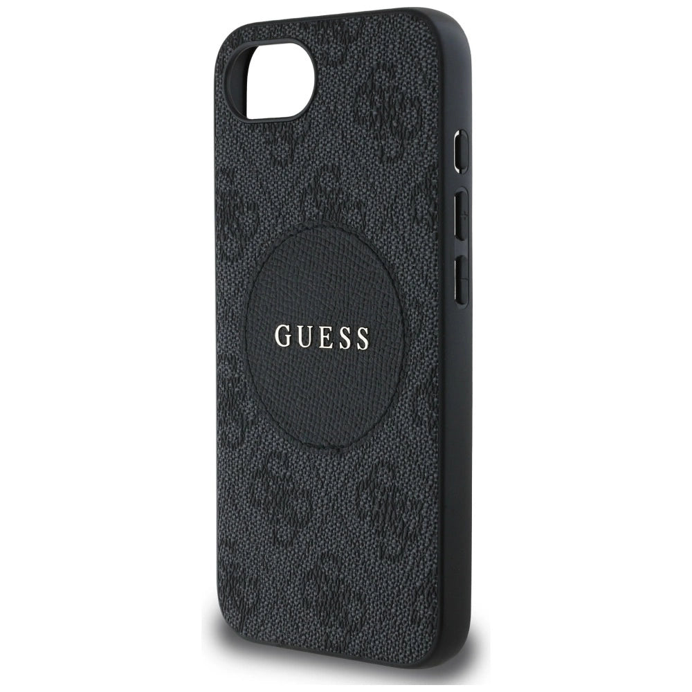 Etui Guess 4G Circle Classic Logo MagSafe na iPhone 16e - czarne – zdjęcie 6