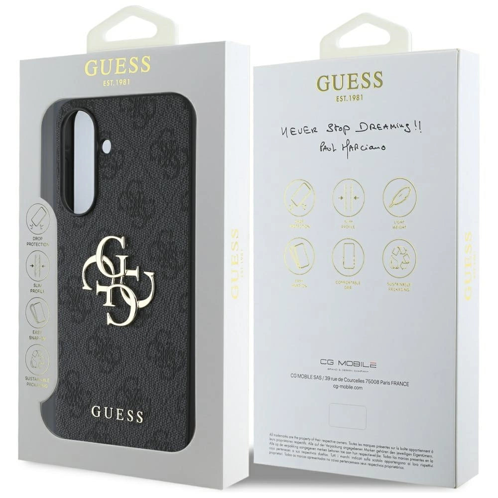 Etui Guess Big 4G Logo Classic Logo na Samsung Galaxy A36 - czarne – zdjęcie 7