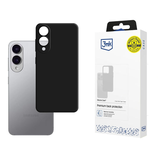 Etui 3mk Silicone Case na Samsung Galaxy S25 Edge - czarne