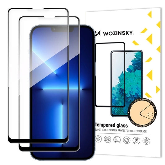 Szkło hartowane Wozinsky Full Glue Tempered na Samsung Galaxy M16, 2-pak