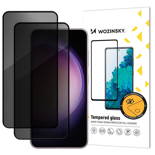 Szkło hartowane Wozinsky Privacy na Samsung Galaxy A06 5G / A05, 2-pak