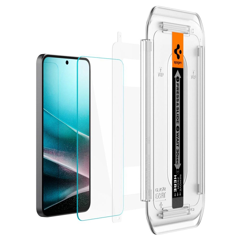 Szkło hartowane Spigen Glas.TR na Samsung Galaxy A36 5G - przezroczyste