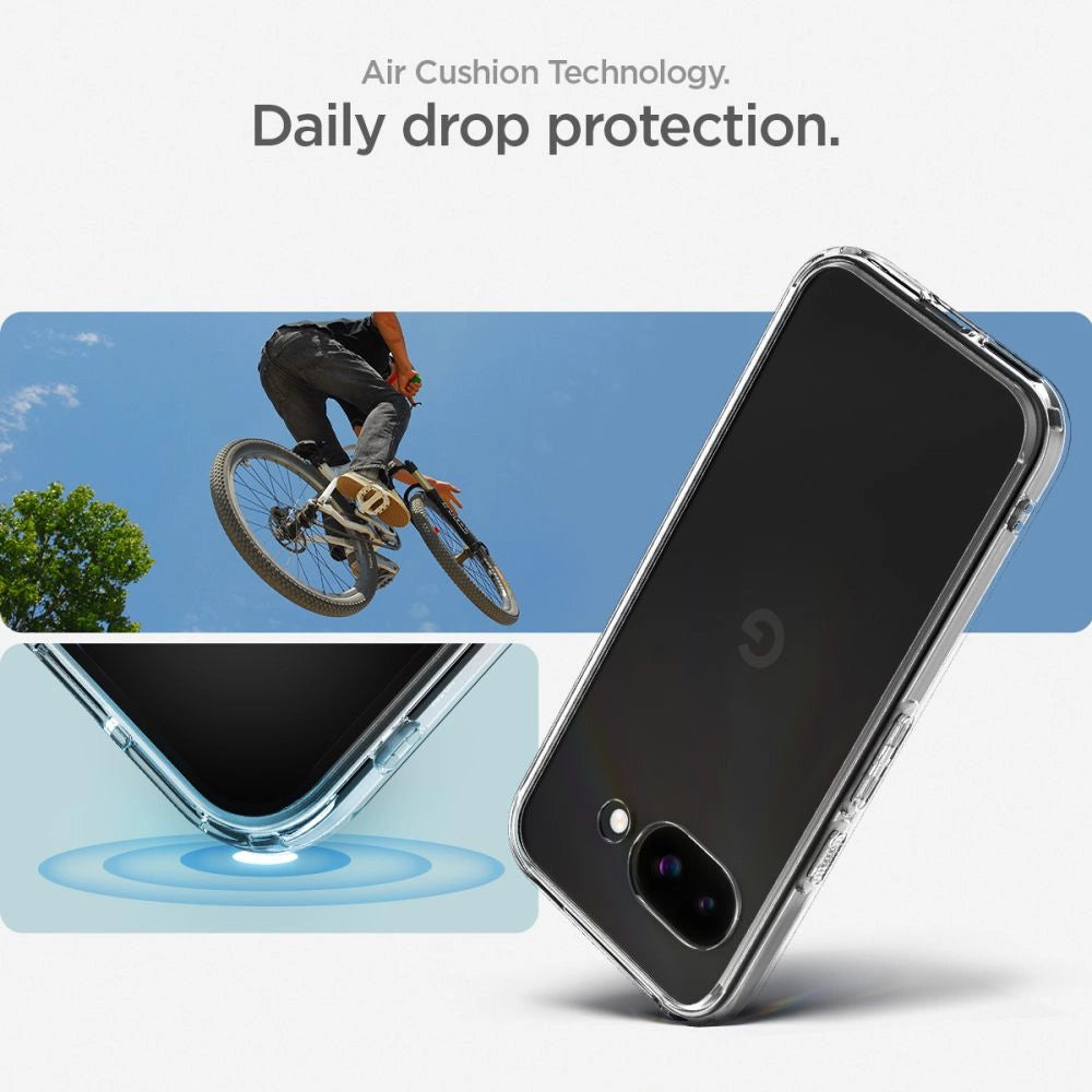 Etui Spigen Ultra Hybrid na Google Pixel 9A - przezroczyste – zdjęcie 12