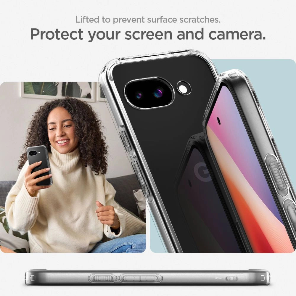 Etui Spigen Ultra Hybrid na Google Pixel 9A - przezroczyste – zdjęcie 13