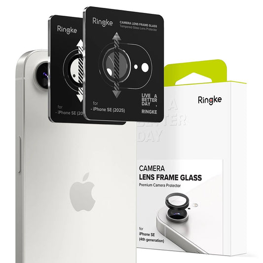 Osłona aparatu Ringke Camera Frame Protector na iPhone 16e / 17e - czarna