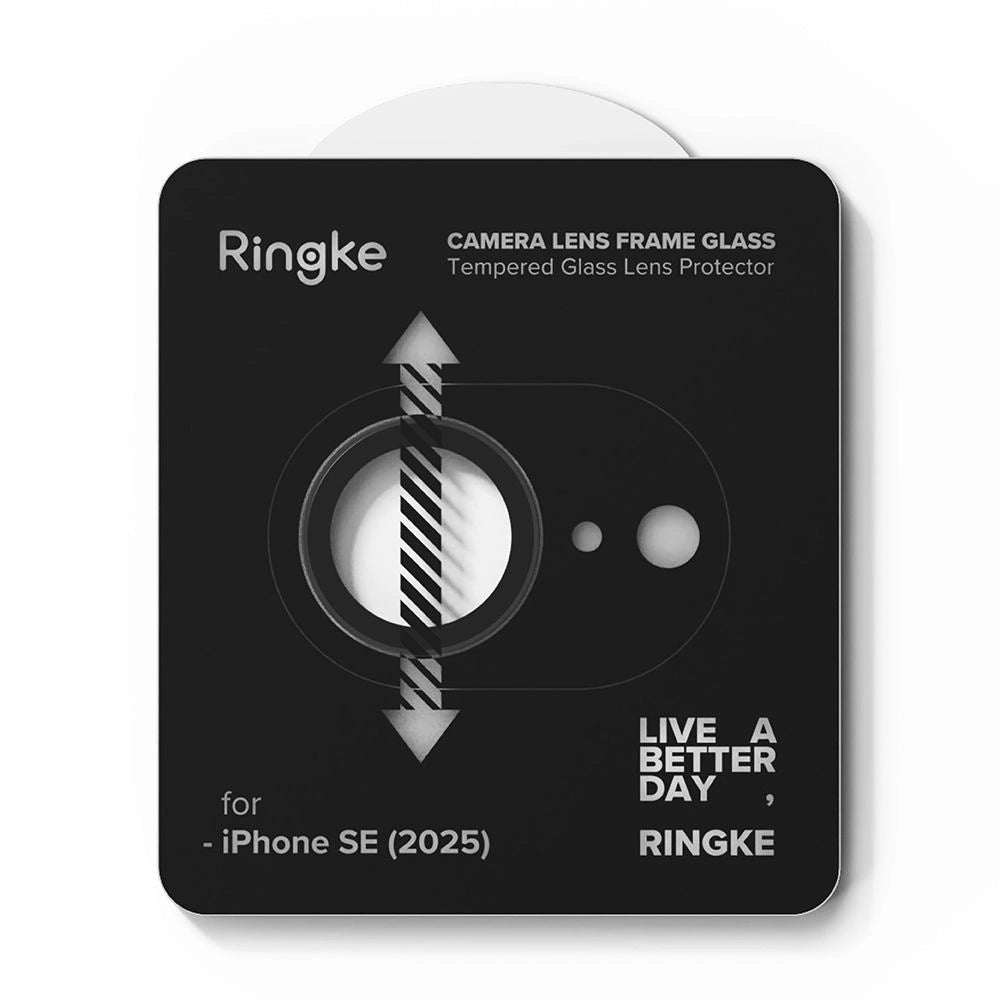 Osłona aparatu Ringke Camera Frame Protector na iPhone 16e / 17e - czarna – zdjęcie 6