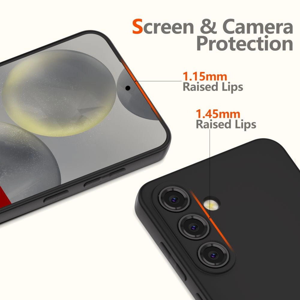 Etui Tech-Protect Icon na Samsung Galaxy A56 5G - czarne – zdjęcie 2