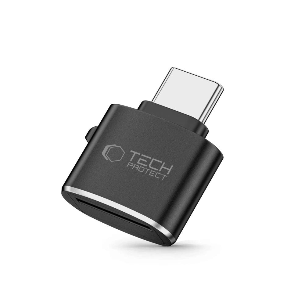 Adapter Tech-Protect UltraBoost czytnik kart microSD z USB-C - czarny – zdjęcie 2