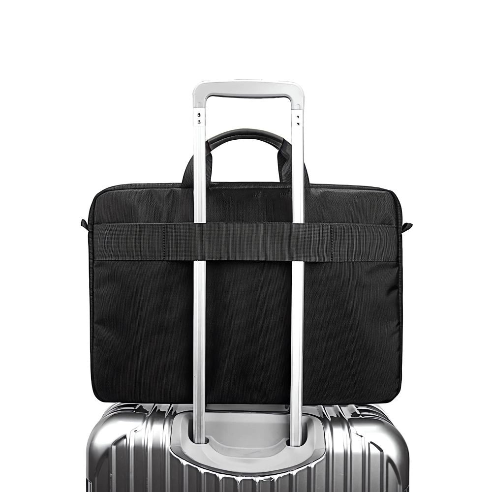 Torba Tech-Protect Defender Bag na laptopa 17" - czarna – zdjęcie 5