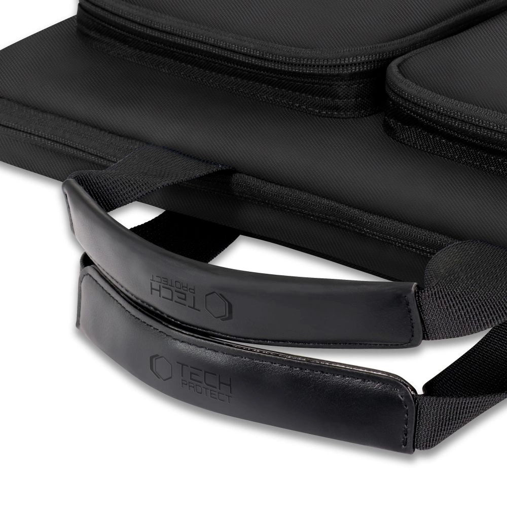 Torba Tech-Protect Defender Bag na laptopa 17" - czarna – zdjęcie 6
