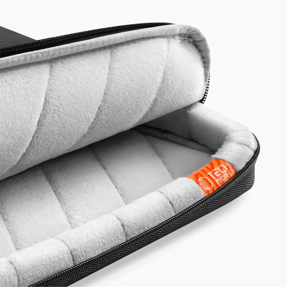 Torba Tech-Protect Defender Bag na laptopa 17" - czarna – zdjęcie 7