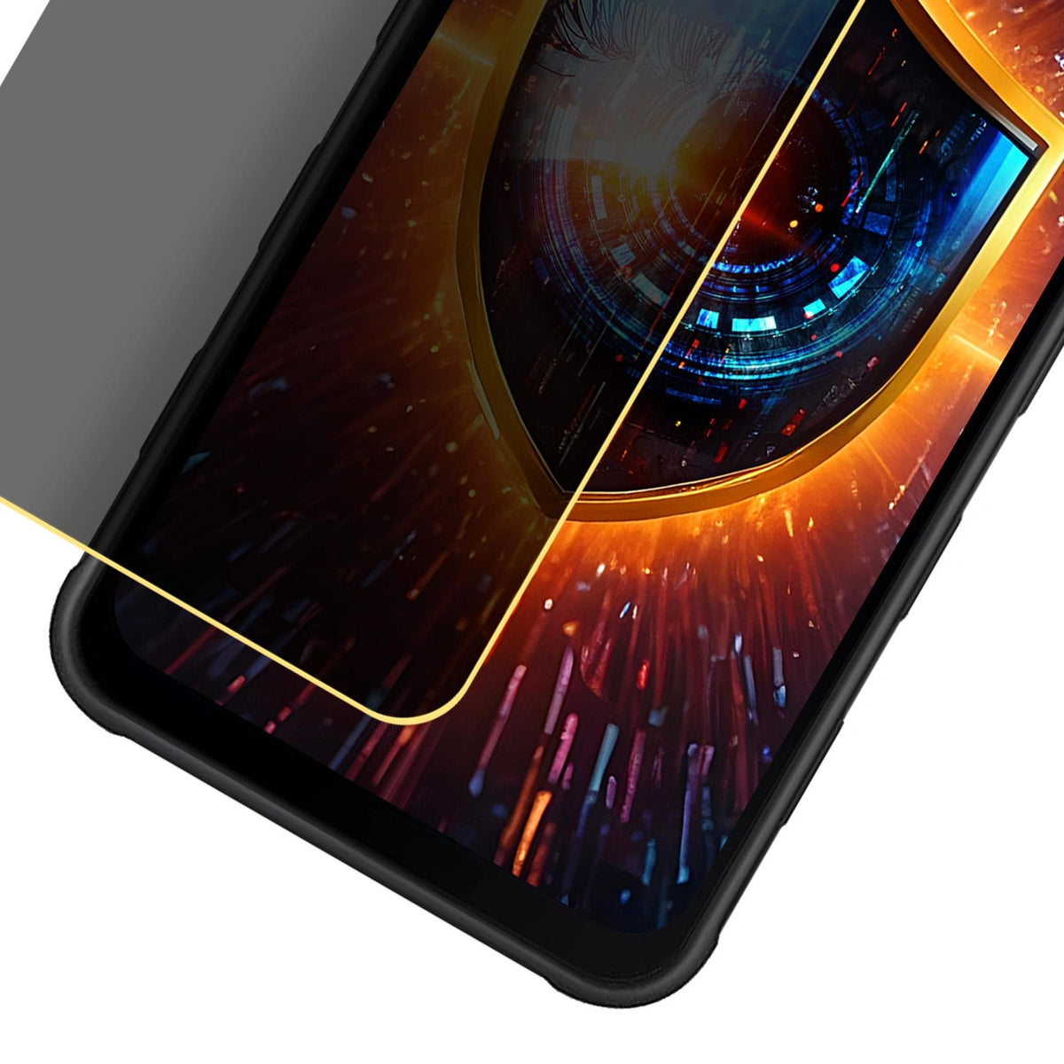 Prywatyzująca folia 3mk Silky Matt Privacy na Samsung Galaxy XCover 7 Pro – zdjęcie 3
