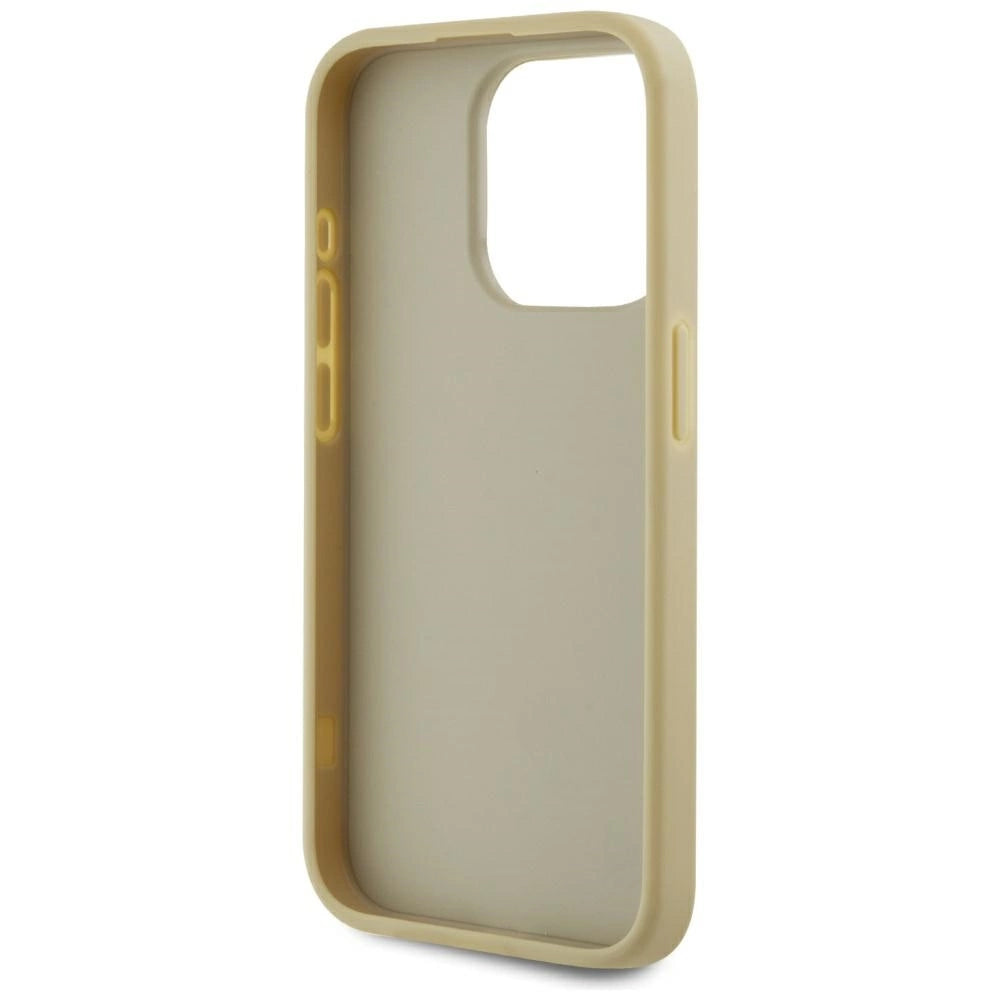 Etui Karl Lagerfeld Wrinkled Metal Signature na iPhone 15 Pro Max - złote – zdjęcie 7