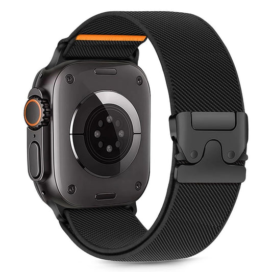 Pasek Tech-Protect Nylon Clasp na Apple Watch 44 / 45 / 46 / 49 mm - czarne