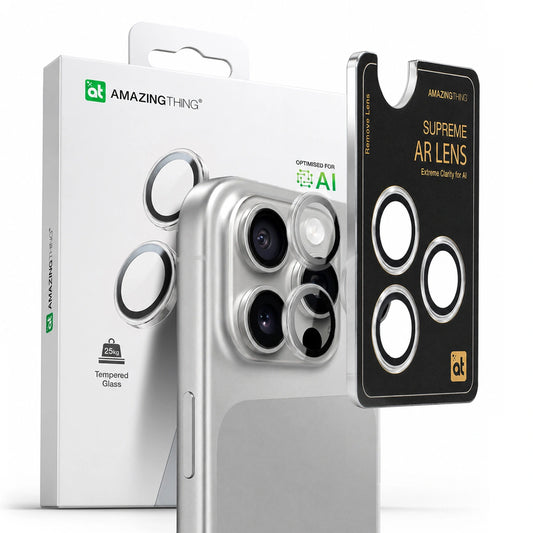 Szkło hartowane AMAZINGTHING do iPhone 16 Pro / 16 Pro Max - przezroczyste