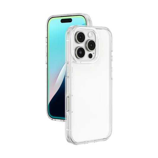 Etui silikonowe AMAZINGTHING Minimal do iPhone 16 Pro Max - przezroczyste