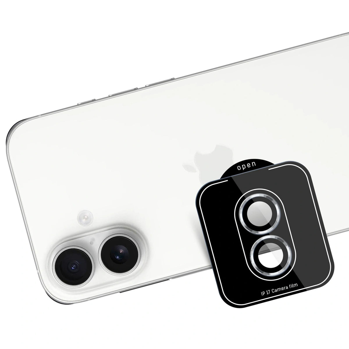 Szkło na obiektyw aparatu 3mk Lens Protection do Apple iPhone 17 - srebrne – zdjęcie 7