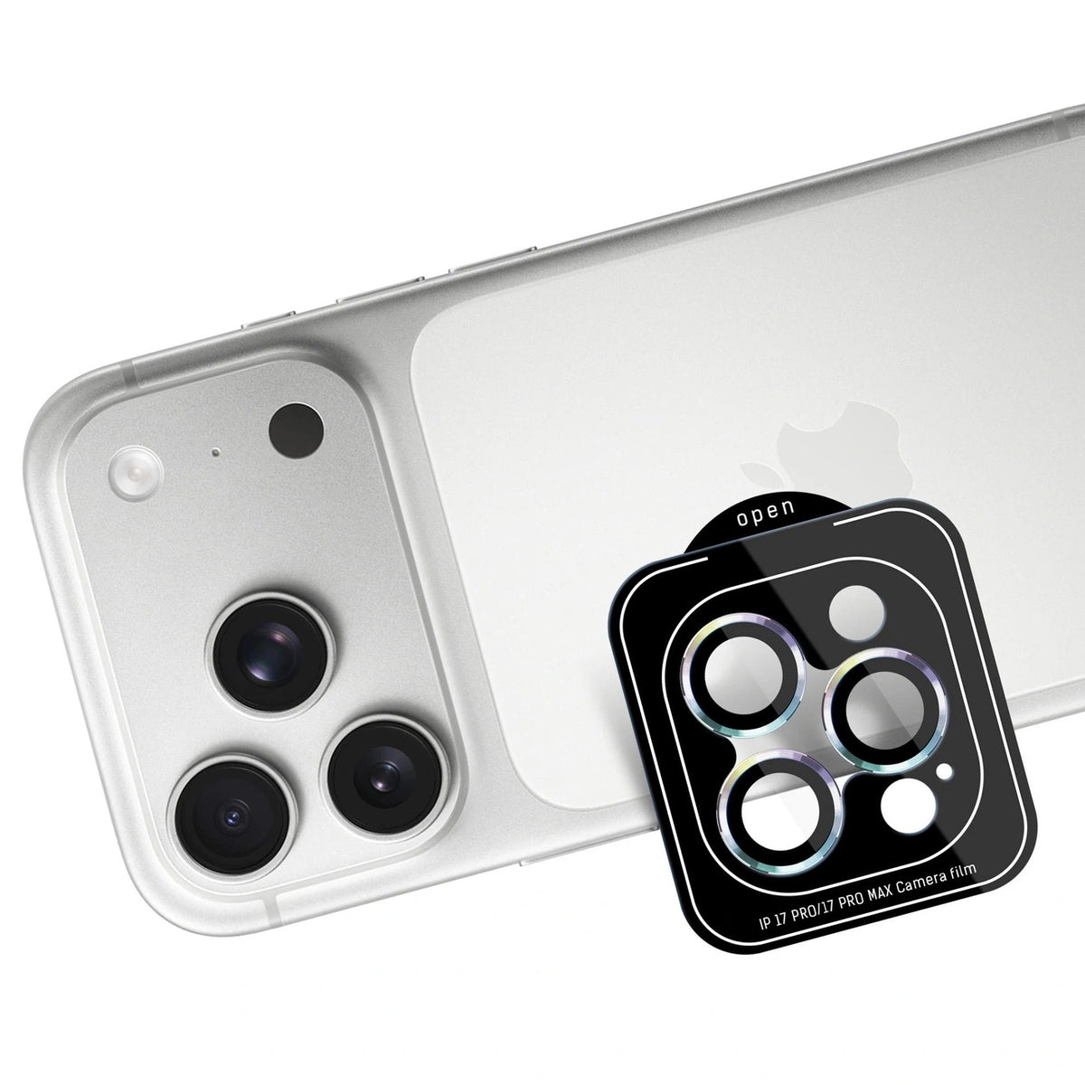 Szkło na obiektyw do Apple iPhone 17 Pro /17 Pro Max - wielokolorowe – zdjęcie 4